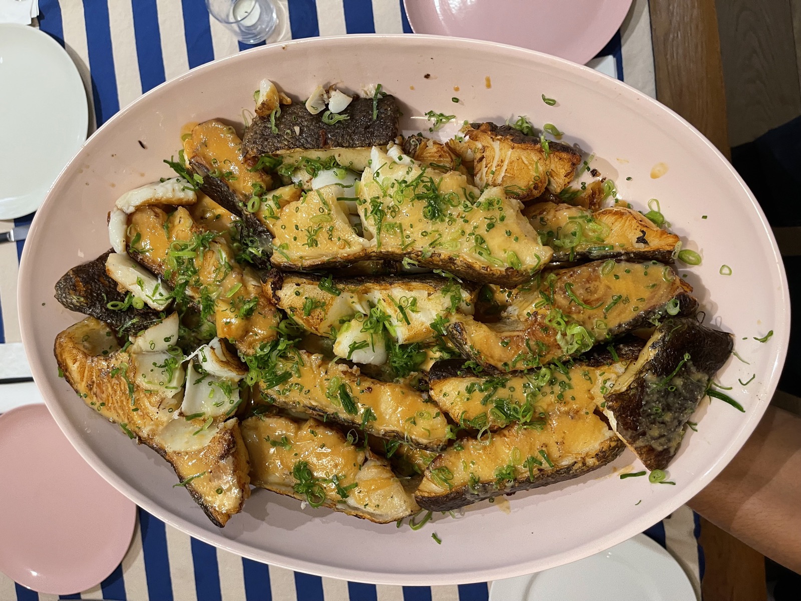 Private dining dish