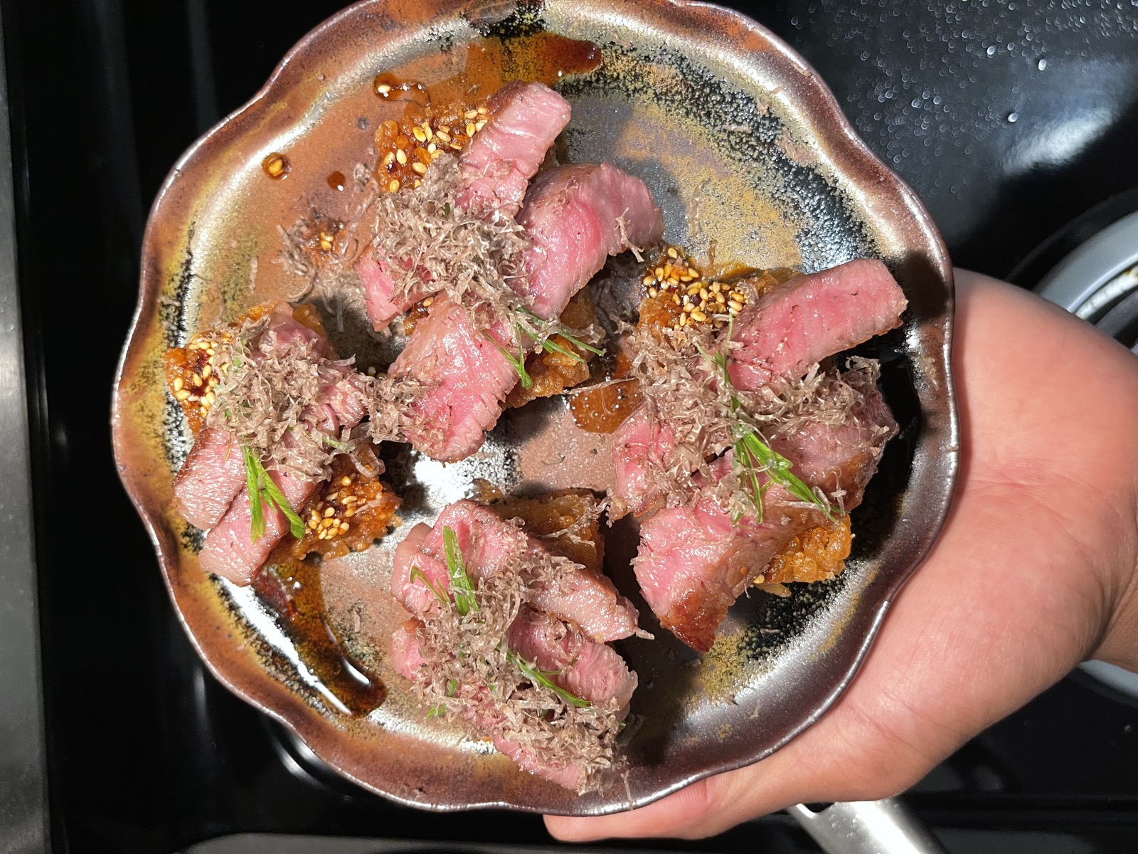 Private dining dish